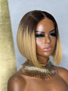 Sleek & chic glueless bob wig with a natural, lace-free look for Black women