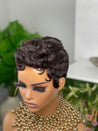 Glueless pixie cut wig with scalp illusion technology, creating a realistic and natural appearance.