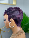 Glueless pixie cut wig with texture, giving a modern, stylish touch to Black women's hair.