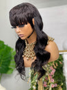 Glueless natural look short wig for Black women, offering a seamless and realistic