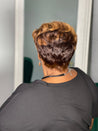 Glueless straight pixie wig from the Ebony Collection, ideal for Black women's hairstyles.