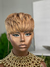 Glueless pixie wig with natural density, giving fullness without bulk for African American hair.