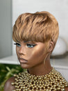 Glueless pixie wig with natural density, giving fullness without bulk for African American hair.