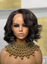 Luxury pre-styled bob wig, perfect for low-maintenance hair routines.