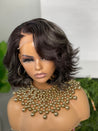 Luxury pre-styled bob wig, perfect for low-maintenance hair routines.