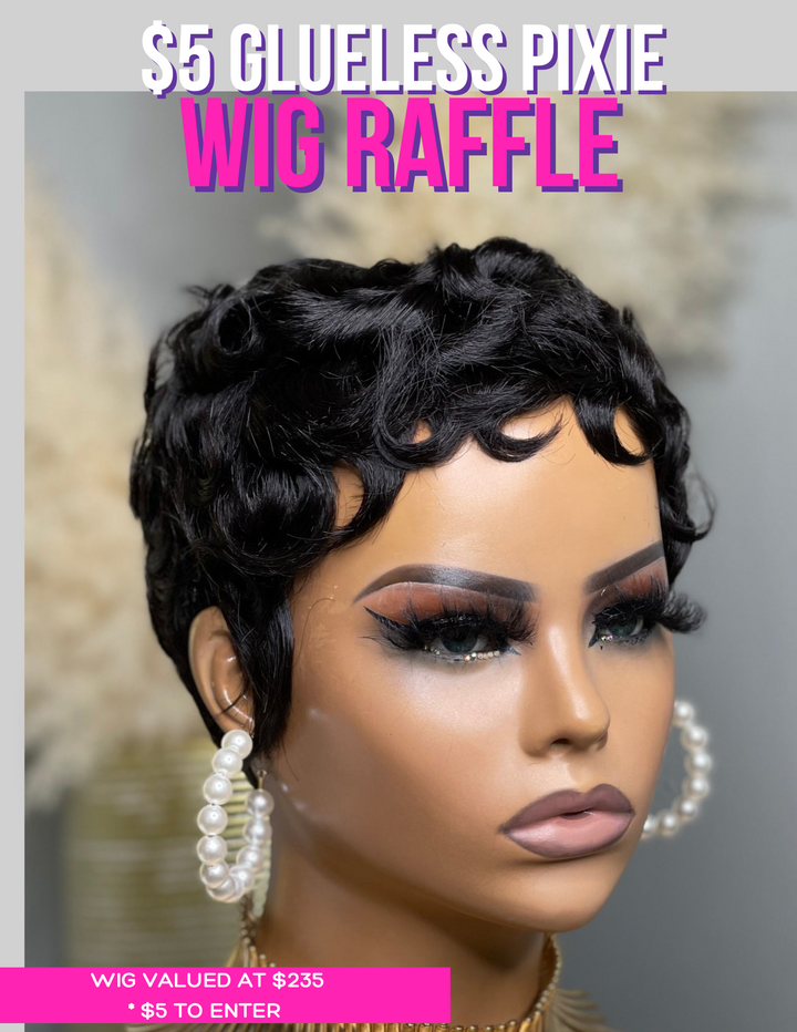 Pixie Wig Raffle