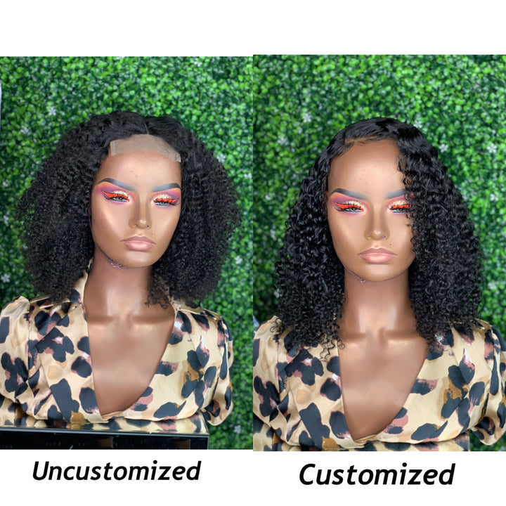 afro kinky curly custom wig