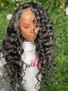 Black glueless long  wig for natural look and comfort with easy maintenance 