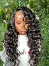 Glueless long  wig for natural look and comfort