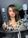 Luxury glueless bob wig made with premium human hair